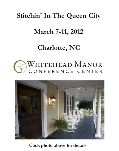 Stichin In The Queen City March 7-11, 2012