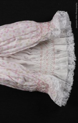 Pleat One Smock Two A Reversible Smocked Bonnet